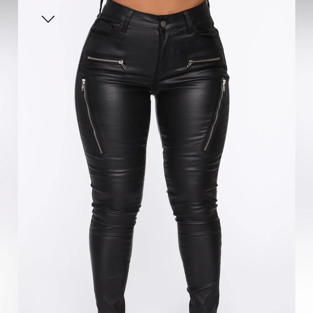 Faux leather pants - Picture 6 of 6
